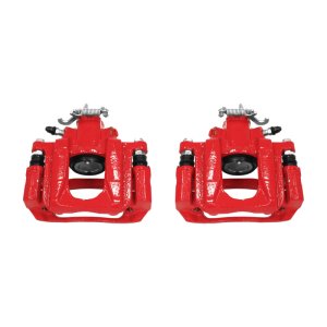Chrysler Town & Country Brake Calipers - Rear - PowerStop - Powder Coated - Red - `08-`16
