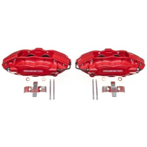 Dodge Magnum Performance Brake Calipers - Rear - PowerStop - Red - `06-`08