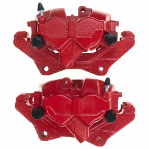 Chrysler Crossfire Brake Calipers - Front - PowerStop - Powder Coated - Red - `05-`06