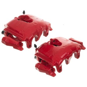 Chrysler Crossfire Brake Calipers - Front - PowerStop - Powder Coated - Red - `05-`06