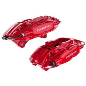 Cadillac CTS Brake Calipers - Rear - PowerStop - Red Powder Coated - Red - `09-`15