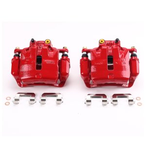 Buick LaCrosse Brake Caliper Set - Front - PowerStop - Powder Coated - Red - `12-`16