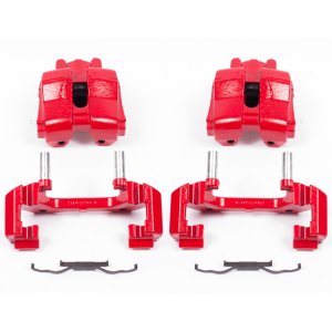 Ford Escape Brake Calipers - Front - PowerStop - Powder Coated - Red - `09-`12
