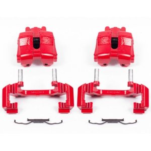 Ford Escape Brake Calipers - Front - PowerStop - Powder Coated - Red - `09-`12
