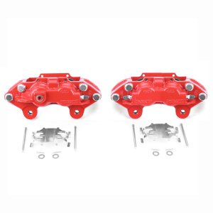 Chevrolet Colorado Brake Calipers - Front - PowerStop - High-Temp Powder Coated - Red - `15-`19