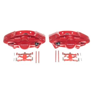 Infiniti Q50 Brake Calipers - Rear - PowerStop - Performance - Red - `14-`22