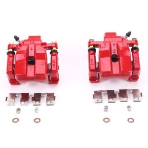 Lexus ES300h Brake Calipers - Rear - PowerStop - High-Temp Powder Coated - Red - `13-`18