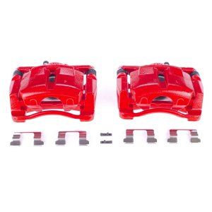 Mazda CX-5 Brake Calipers - Front - PowerStop - Powder Coated - Red - `13-`18