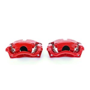 Mazda 3 Brake Calipers - Front - PowerStop - High-Temp Powder Coated - Red - `14-`18 Mazda 3 Brake Calipers - Front - PowerStop - High-Temp Powder Coated - Red - `14-`18