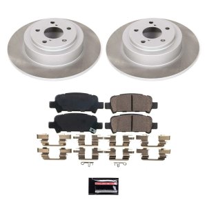 Subaru Outback Brake Kit - Rear - PowerStop - Semi-Coated Rotors - `00-`04