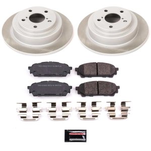Subaru Impreza Brake Kit - Rear - PowerStop - Semi-Coated Rotors - `03-`07 Subaru Impreza Brake Kit - Rear - PowerStop - Semi-Coated Rotors - `03-`07