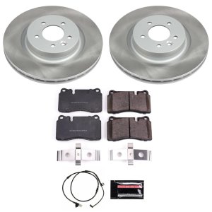 Land Rover Range Rover Sport Brake Rotors (2) - Front - PowerStop - Semi-Coated, Performance Blank - `06-`09