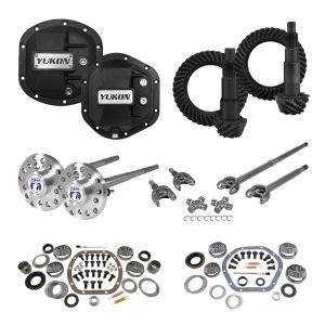 Toyota Sienna Brake Kit - Front + Rear - PowerStop - Semi-Coated Rotors - `04-`10