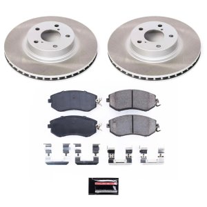 Subaru Impreza Brake Kit - Front - PowerStop - Semi-Coated Rotors - `11-`16 Subaru Impreza Brake Kit - Front - PowerStop - Semi-Coated Rotors - `11-`16