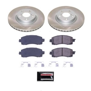 Subaru Impreza Brake Kit - Front - PowerStop - Semi-Coated Rotors - `17-`22 Subaru Impreza Brake Kit - Front - PowerStop - Semi-Coated Rotors - `17-`22