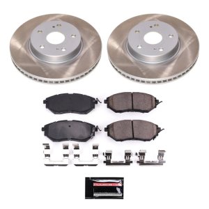 Subaru Legacy Brake Kit - Front - PowerStop - Semi-Coated Rotor Kit - 2015 Subaru Legacy Brake Kit - Front - PowerStop - Semi-Coated Rotor Kit - 2015