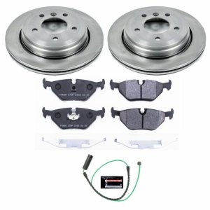 BMW 3 Series Brake Kit - Rear - PowerStop - Track Day High-Performance Rotors + Track Day Brake Pads - `01-`05 BMW 3 Series Brake Kit - Rear - PowerStop - Track Day High-Performance Rotors + Track Day Brake Pads - `01-`05