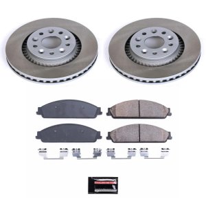 BMW Z4 Brake Kit - Front + Rear - PowerStop - Track Day Spec High-Performance Brake Pads + Autospecialty Rotors - `03-`05