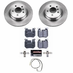 BMW 135i Brake Kit - Rear - PowerStop - Track Day Spec Pads + Autospecialty Rotors - `08-`10