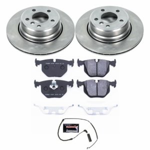 BMW X5 Brake Kit - Rear - PowerStop - Track Day Spec Pads + Autospecialty Rotors - `02-`06