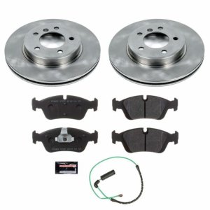 BMW 3 Series Brake Kit - Front - PowerStop - Track Day Spec Pads + Autospecialty Rotors - `01-`05 BMW 3 Series Brake Kit - Front - PowerStop - Track Day Spec Pads + Autospecialty Rotors - `01-`05