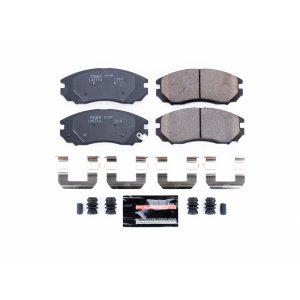Hyundai Tiburon Brake Pads - Front - PowerStop - Z23 Evolution Sport Carbon-Fiber Ceramic - `04-`08