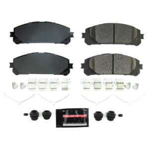 Toyota Highlander Brake Pads - Front - PowerStop - Z23 Evolution Sport Carbon-Fiber - `20-`21