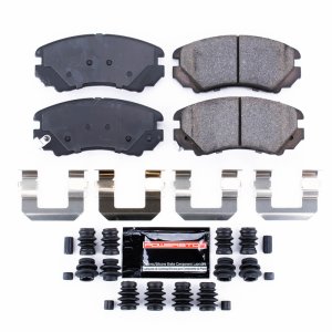 Hyundai Elantra Brake Pads - Front - PowerStop - Z23 Evolution Sport Carbon-Fiber Ceramic - `07-`10