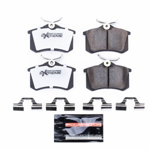 Audi A4 Brake Pads - Rear - PowerStop - Z26 Extreme Street with Hardware - `03-`04