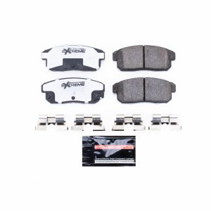 Infiniti G20 Brake Pads - Rear - PowerStop - Z26 Street Warrior Ceramic - `01-`02