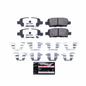 Infiniti FX45 Brake Pads + Rotors - Rear - PowerStop - Z26 Extreme Street + Carbon-Fiber Ceramic - `03-`08