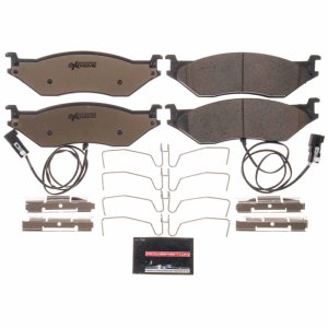 Ford F-53 Motorhome Chassis Brake Pads - Rear - PowerStop - Z36 Truck & Tow Carbon-Fiber Ceramic - `08-`09