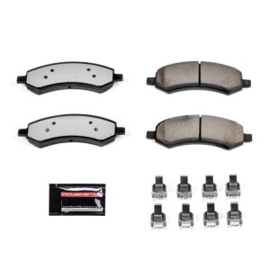Chrysler Aspen Brake Pads - Front - PowerStop - Z36 Truck & Tow Carbon-Fiber Ceramic - `07-`09