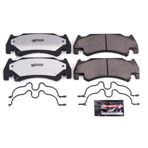 Dodge Ram 1500 Brake Pads - Front - PowerStop - Z36 Truck & Tow Carbon-Fiber Ceramic - 2005