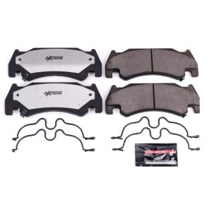 Dodge Ram 1500 Brake Pads - Front - PowerStop - Z36 Truck & Tow Carbon-Fiber Ceramic - 2005