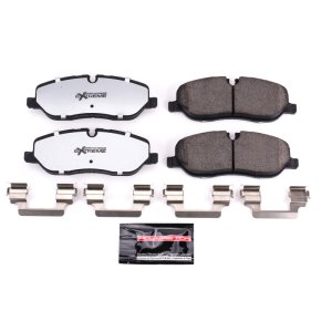 Land Rover LR3 Brake Pads - Front - PowerStop - Z36 Truck & Tow Carbon-Fiber Ceramic w/ Hardware - `05-`09