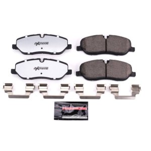 Land Rover LR3 Brake Pads - Front - PowerStop - Z36 Truck & Tow Carbon-Fiber Ceramic w/ Hardware - `05-`09