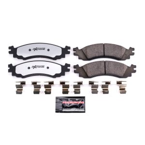 Ford Explorer Brake Pads - Front - PowerStop - Z36 Truck & Tow Carbon-Fiber Ceramic - `06-`10