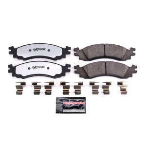 Ford Explorer Brake Pads - Front - PowerStop - Z36 Truck & Tow Carbon-Fiber Ceramic - `06-`10