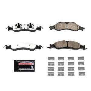 Ford Expedition Brake Pads - Front - PowerStop - Z36 Truck & Tow Carbon-Fiber Ceramic - `07-`09