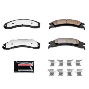 Ford E-150 Brake Pads - Rear - PowerStop - Z36 Truck & Tow Carbon-Fiber Ceramic - `08-`14