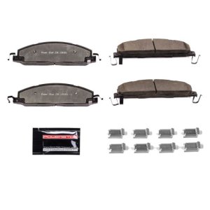 Dodge Ram 2500 Brake Pads - Rear - PowerStop - Z36 Truck & Tow Carbon-Fiber Ceramic - `09-`10 Dodge Ram 2500 Brake Pads - Rear - PowerStop - Z36 Truck & Tow Carbon-Fiber Ceramic - `09-`10