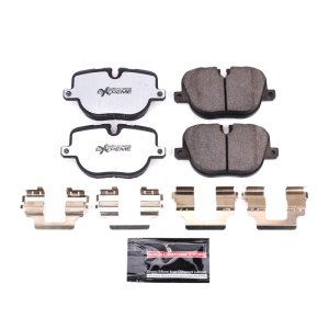 Land Rover Range Rover Sport Brake Pads - Rear - PowerStop - Z36 Truck & Tow Carbon-Fiber Ceramic w/ Hardware - `10-`13 Land Rover Range Rover Sport Brake Pads - Rear - PowerStop - Z36 Truck & Tow Carbon-Fiber Ceramic w/ Hardware - `10-`13