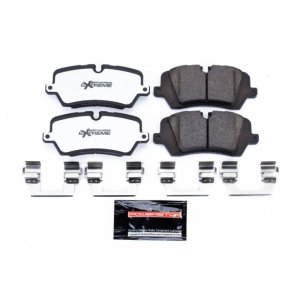 Land Rover Discovery Brake Pads - Rear - PowerStop - Z36 Truck & Tow Carbon-Fiber Ceramic, with Hardware - `17-`19