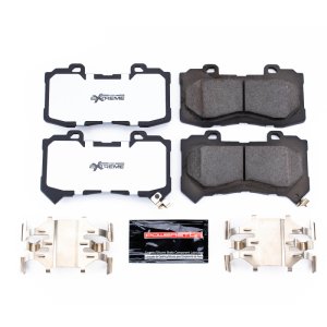 Chevrolet Colorado Brake Pads - Front - PowerStop - Z36 Truck & Tow + Hardware - `15-`19