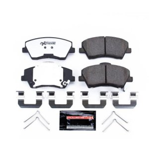 Hyundai Elantra Brake Pads - Front - PowerStop - Z36 Truck & Tow Carbon-Fiber Ceramic - `17-`19