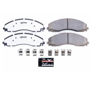 Ford F-450 Super Duty Brake Pads - Front - PowerStop - Z36 Truck & Tow Carbon-Fiber Ceramic - `17-`19