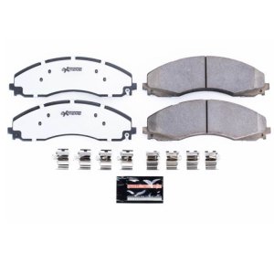 Ford F-450 Super Duty Brake Pads - Front - PowerStop - Z36 Truck & Tow Carbon-Fiber Ceramic - `17-`19