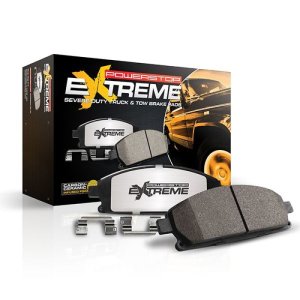 GMC Acadia Brake Pads - Rear - PowerStop - Z36 Truck & Tow Carbon-Fiber Ceramic - 2021