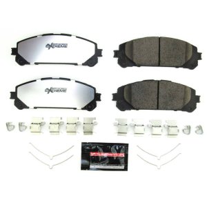 Toyota Highlander Brake Pads - Front - PowerStop - Z36 Truck & Tow Carbon-Fiber Ceramic - `20-`21
